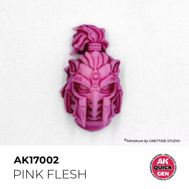 Kontrastná farba AK Quick Gen (Pink Flesh) - ružový odtieň pleti - AK-Interactive