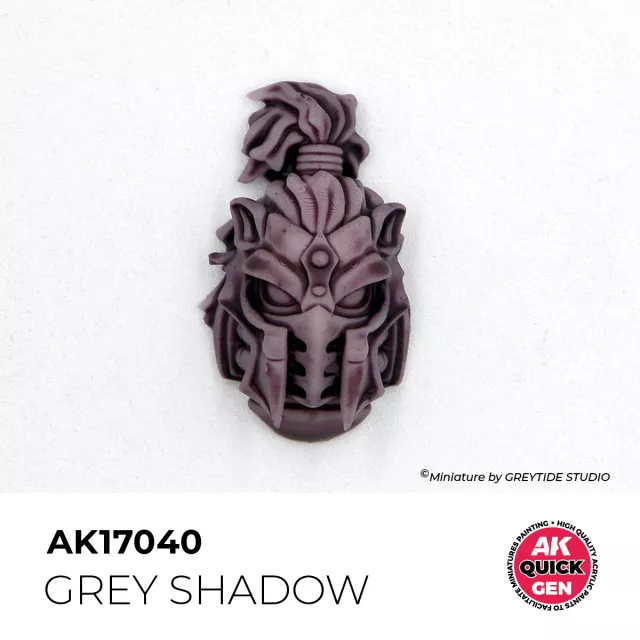 Kontrastná farba AK Quick Gen (Grey Shadow) - šedý odtieň - AK-Interactive
