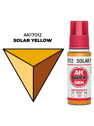 Kontrastná farba AK Quick Gen (Solar Yellow) - slnečná žltá