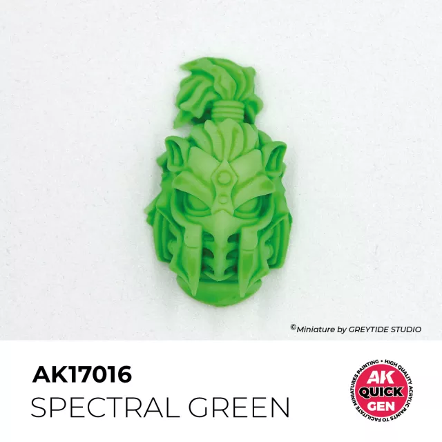 Kontrastná farba AK Quick Gen (Spectral Green) - spektrálna zelená - AK-Interactive