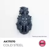 Kontrastná farba AK Quick Gen (Cold Steel) - studená oceľ - AK-Interactive