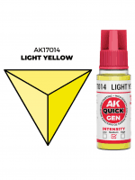 Kontrastná farba AK Quick Gen (Light Yellow) - svetlo žltá