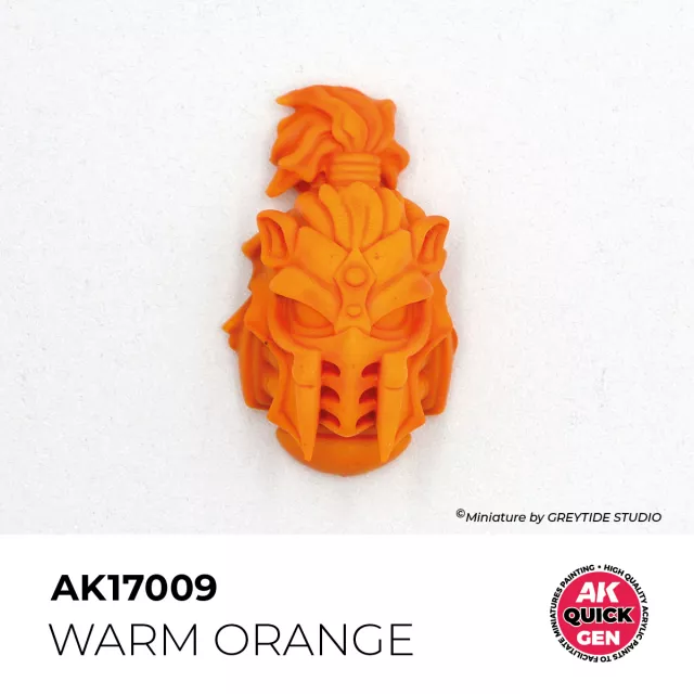 Kontrastná farba AK Quick Gen (Warm Orange) - teplá oranžová - AK-Interactive