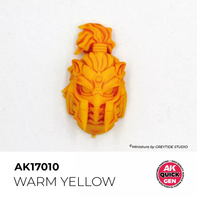 Kontrastná farba AK Quick Gen (Warm Yellow) - teplá žltá - AK-Interactive