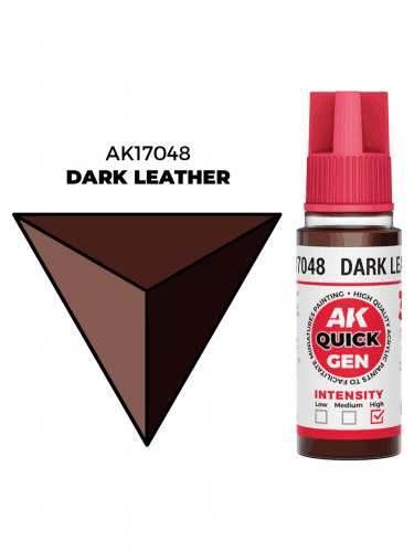 Kontrastná farba AK Quick Gen (Dark Leather) - tmavá kůže