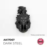 Kontrastná farba AK Quick Gen (Dark Steel) - tmavá oceľ - AK-Interactive