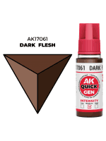 Kontrastná farba AK Quick Gen (Dark Flesh) - tmavo pleťová