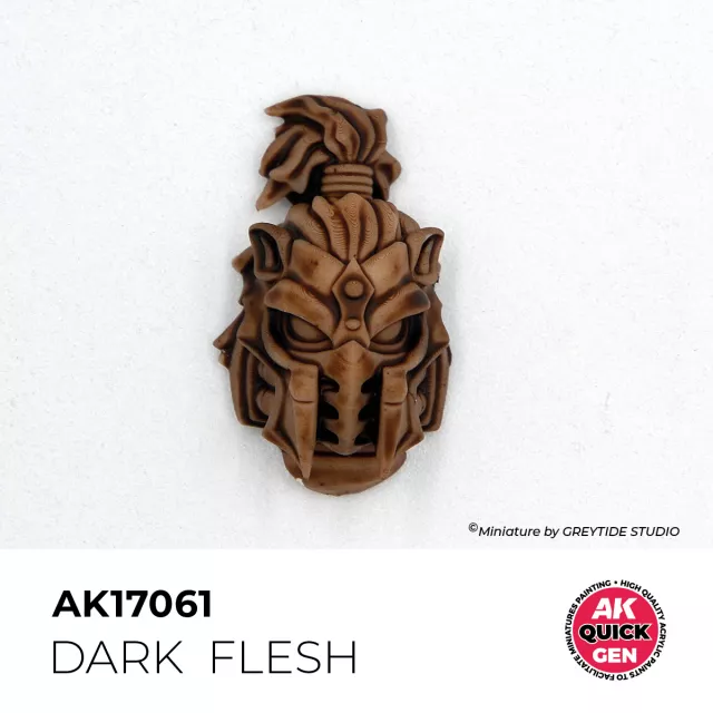 Kontrastná farba AK Quick Gen (Dark Flesh) - tmavo pleťová - AK-Interactive
