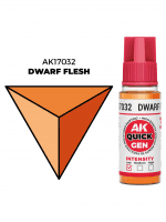 Kontrastná farba AK Quick Gen (Dwarf Flesh) - trpasličia pleť