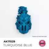 Kontrastná farba AK Quick Gen (Turquoise Blue) - tyrkysovo modrá - AK-Interactive