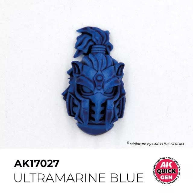Kontrastná farba AK Quick Gen (Ultramarine Blue) - ultramarínová modrá - AK-Interactive