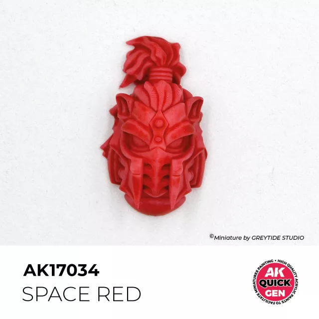 Kontrastná farba AK Quick Gen (Space Red) - vesmírne červená - AK-Interactive