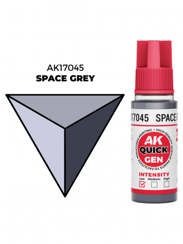 Kontrastná farba AK Quick Gen (Space Grey) - vesmírne šedá