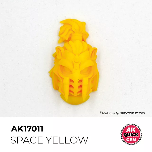 Kontrastná farba AK Quick Gen (Space Yellow) - vesmírne žltá - AK-Interactive