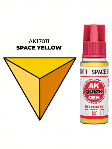 Kontrastná farba AK Quick Gen (Space Yellow) - vesmírne žltá