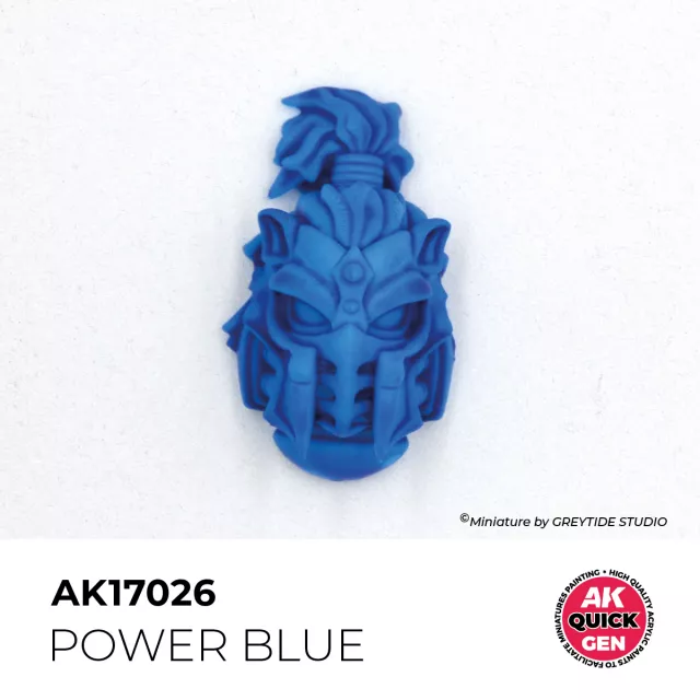 Kontrastná farba AK Quick Gen (Power Blue) - výrazná modrá - AK-Interactive