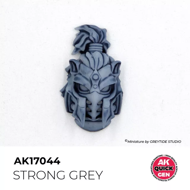 Kontrastná farba AK Quick Gen (Strong Grey) - výrazná šedá - AK-Interactive