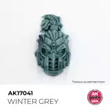 Kontrastná farba AK Quick Gen (Winter Grey) - zimná šedá - AK-Interactive