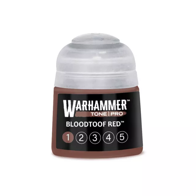 Základná farba Warhammer Tone Pro (Bloodtoof Red 1) - červená - Warhammer Colour