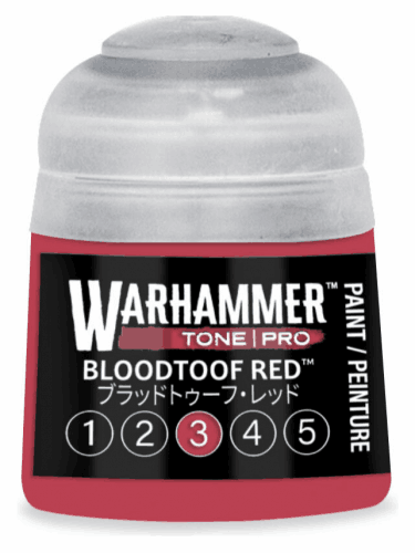Základná farba Warhammer Tone Pro (Bloodtoof Red 3) - červená