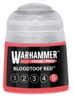 Základná farba Warhammer Tone Pro (Bloodtoof Red 5) - červená