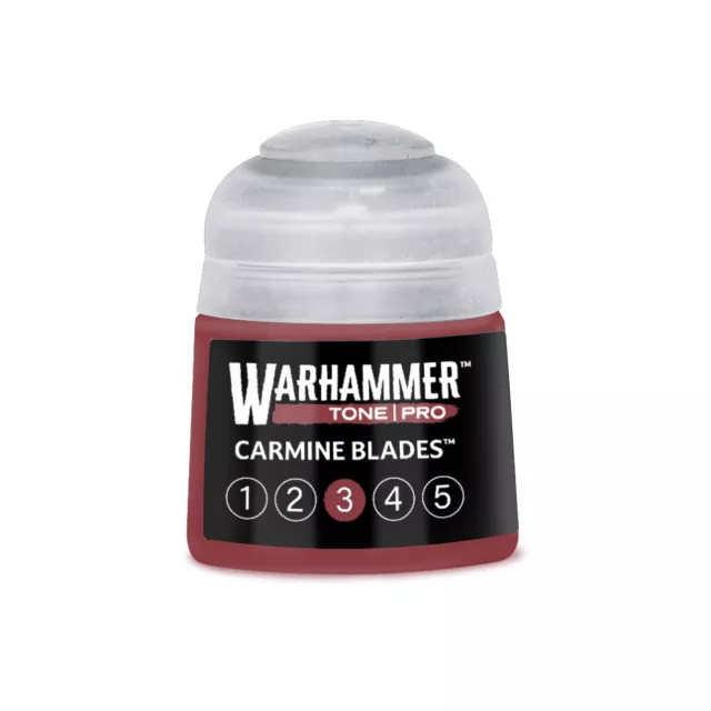 Základná farba Warhammer Tone Pro (Carmine Blades 3) - červená - Warhammer Colour