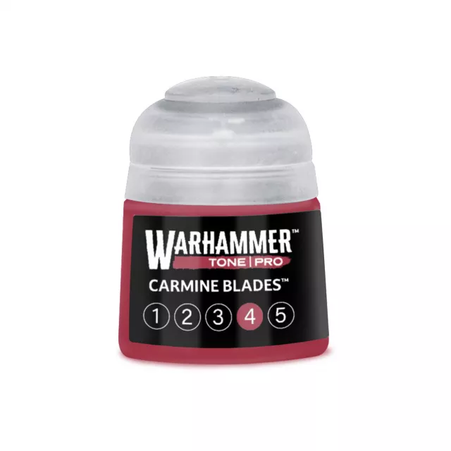 Základná farba Warhammer Tone Pro (Carmine Blades 4) - červená - Warhammer Colour