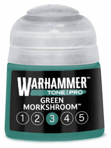 Základná farba Warhammer Tone Pro (Green Morkshroom 3) - mentolovo zelená