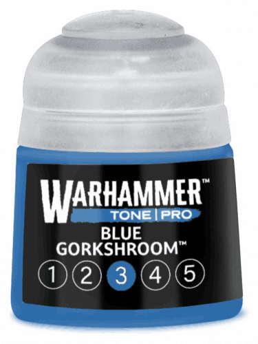 Základná farba Warhammer Tone Pro (Blue Gorkshroom 3) - modrá
