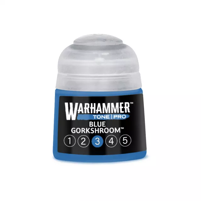 Základná farba Warhammer Tone Pro (Blue Gorkshroom 3) - modrá - Warhammer Colour