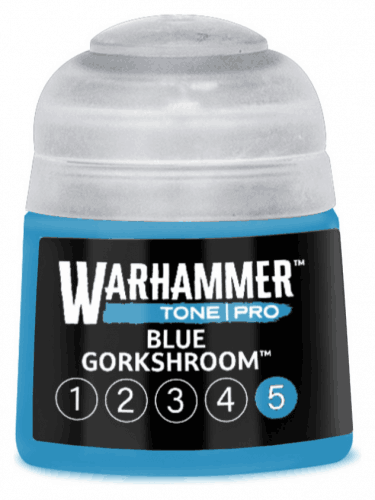 Základná farba Warhammer Tone Pro (Blue Gorkshroom 5) - modrá