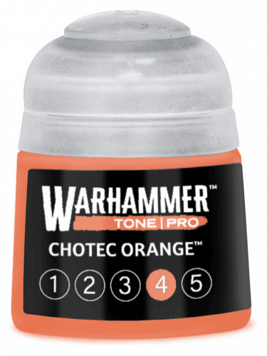 Základná farba Warhammer Tone Pro (Chotec Orange 4) - oranžová