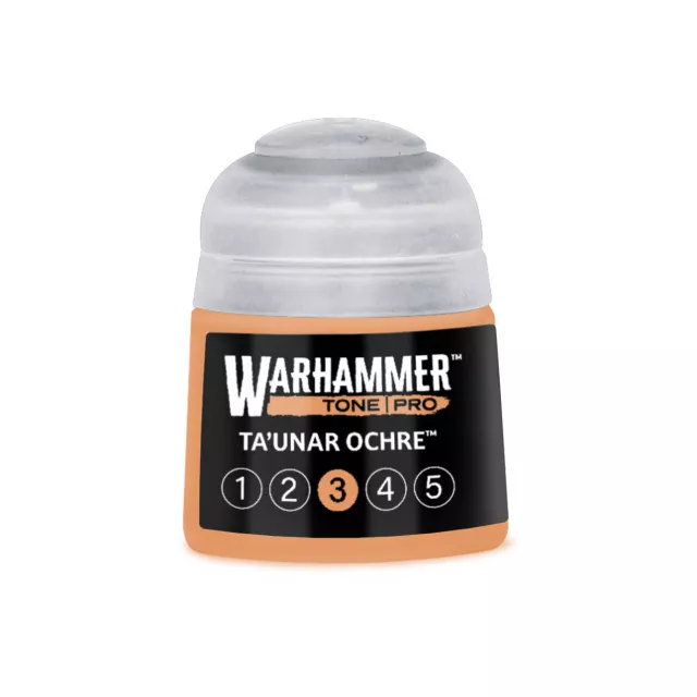 Základná farba Warhammer Tone Pro (Ta'unar Ochre 3) - oranžová - Warhammer Colour