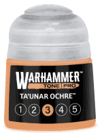 Základná farba Warhammer Tone Pro (Ta'unar Ochre 3) - oranžová