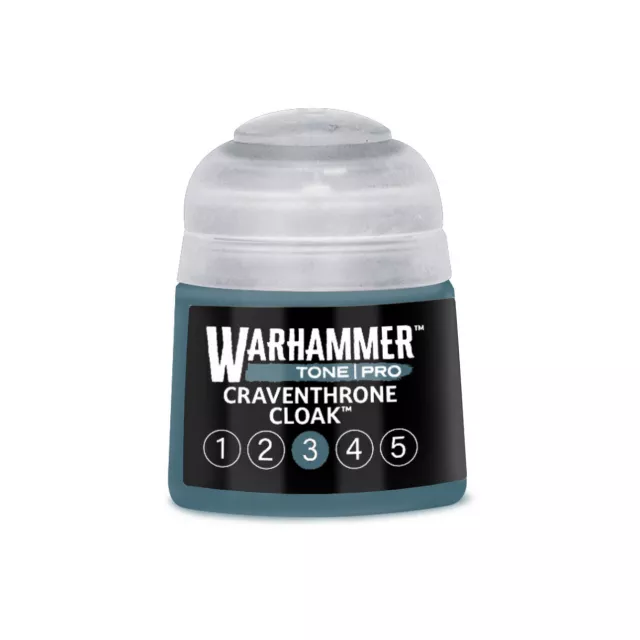 Základná farba Warhammer Tone Pro (Craventhrone Cloak 3) - petrolejová - Warhammer Colour