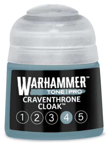 Základná farba Warhammer Tone Pro (Craventhrone Cloak 4) - petrolejová