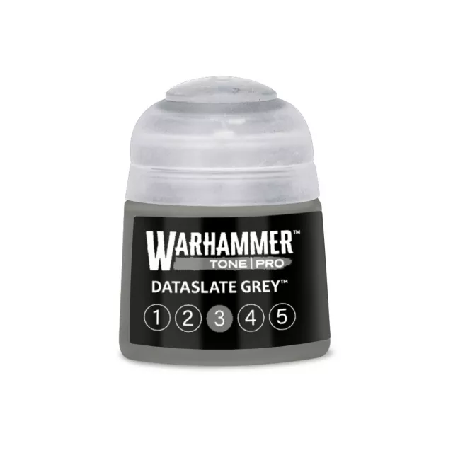 Základná farba Warhammer Tone Pro (Dataslate Grey 3) - šedá - Warhammer Colour