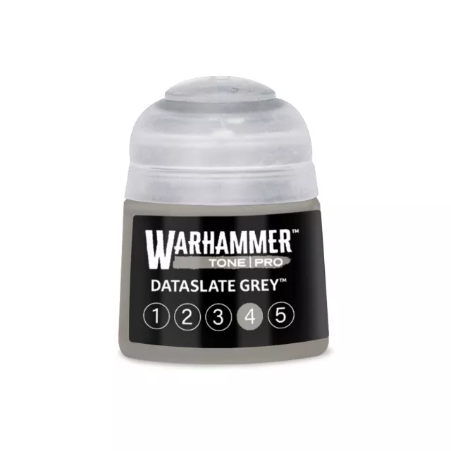 Základná farba Warhammer Tone Pro (Dataslate Grey 4) - šedá - Warhammer Colour