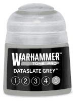 Základná farba Warhammer Tone Pro (Dataslate Grey 5) - sivá