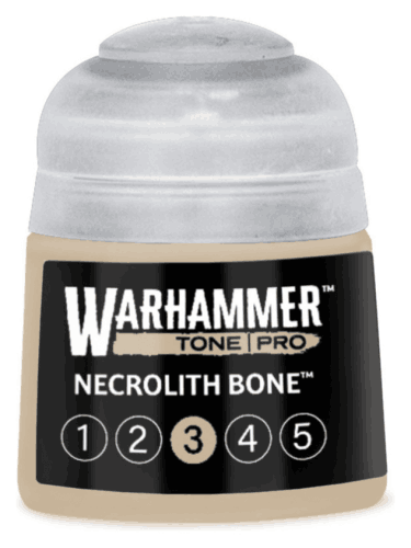Základná farba Warhammer Tone Pro (Necrolith Bone 3) - svetlo béžová