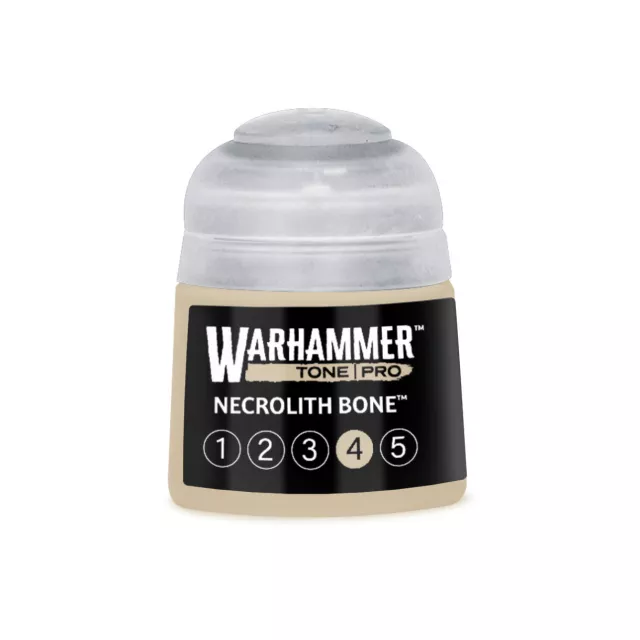 Základná farba Warhammer Tone Pro (Necrolith Bone 4) - svetlo béžová - Warhammer Colour