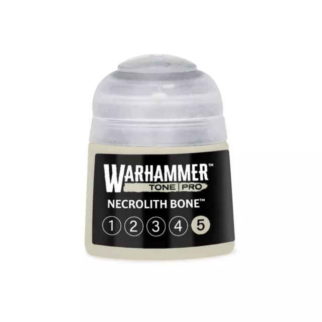 Základná farba Warhammer Tone Pro (Necrolith Bone 5) - svetlo béžová - Warhammer Colour