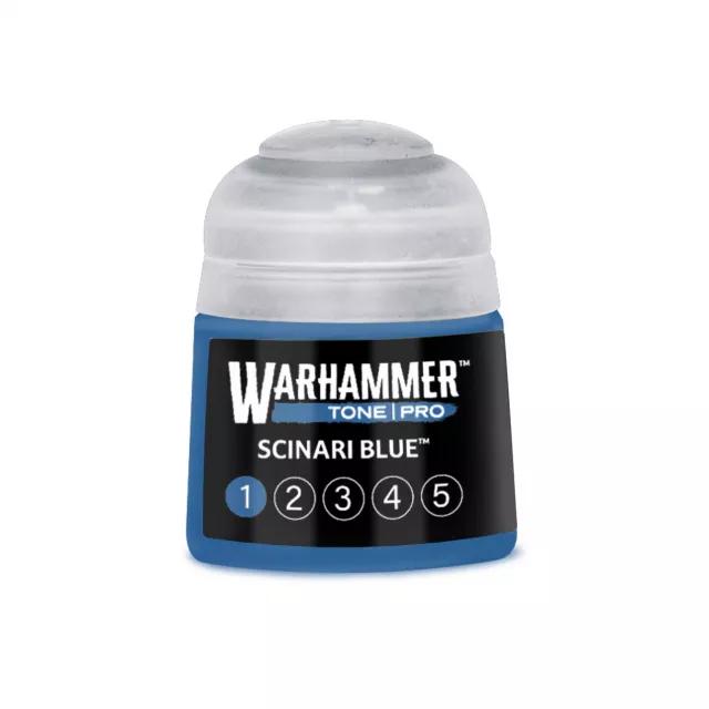 Základná farba Warhammer Tone Pro (Scinari Blue 1) - svetlo modrá - Warhammer Colour