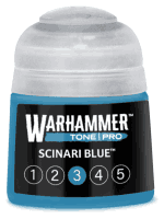 Základná farba Warhammer Tone Pro (Scinari Blue 3) - svetlomodrá
