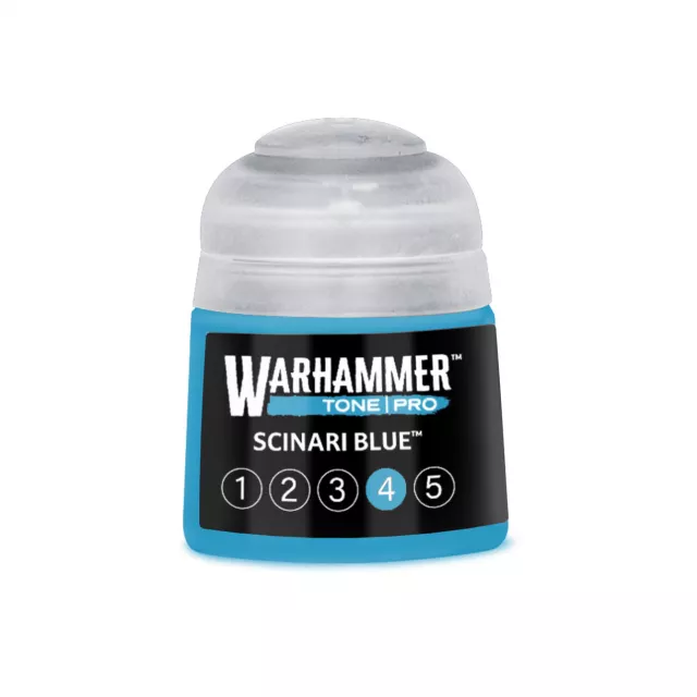 Základná farba Warhammer Tone Pro (Scinari Blue 4) - svetlomodrá - Warhammer Colour
