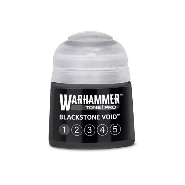 Základná farba Warhammer Tone Pro (Blackstone Void 1) - svetlo šedá - Warhammer Colour
