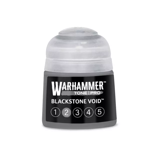 Základná farba Warhammer Tone Pro (Blackstone Void 2) - svetlo šedá - Warhammer Colour
