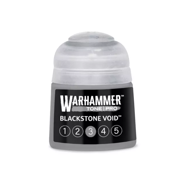 Základná farba Warhammer Tone Pro (Blackstone Void 3) - svetlo šedá - Warhammer Colour