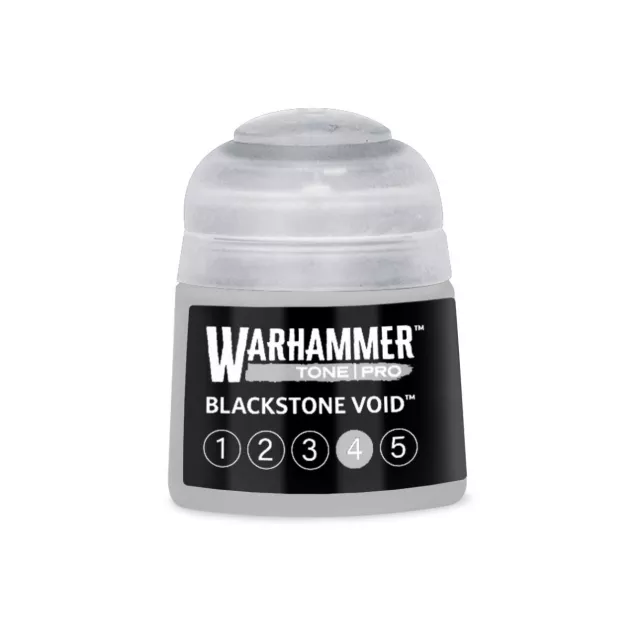 Základná farba Warhammer Tone Pro (Blackstone Void 4) - svetlo sivá - Warhammer Colour