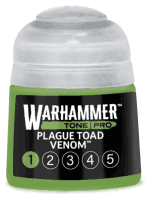 Základná farba Warhammer Tone Pro (Plague Toad Venom 1) - svetlozelená